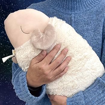 Amazon｜ほんやら堂 安眠おやすみ羊 抱きまくら ホワイト サイズ
